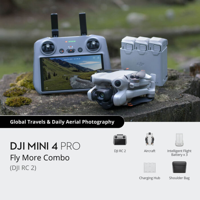 DJI Mini 4 Pro Fly More Combo (DJI RC 2) - Image 6