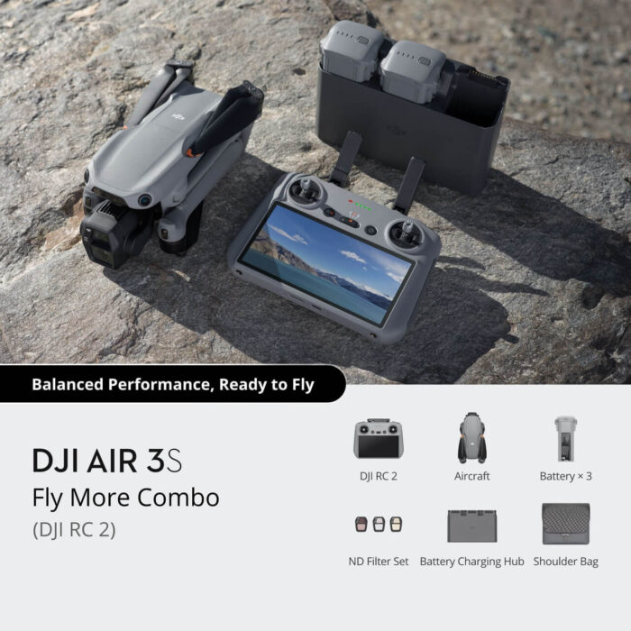 DJI Air 3S Fly More Combo (DJI RC 2) - Image 6