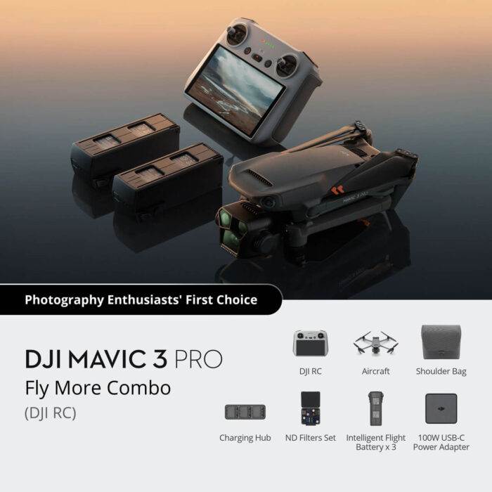 DJI Mavic 3 Pro Fly More Combo (DJI RC) - Image 6