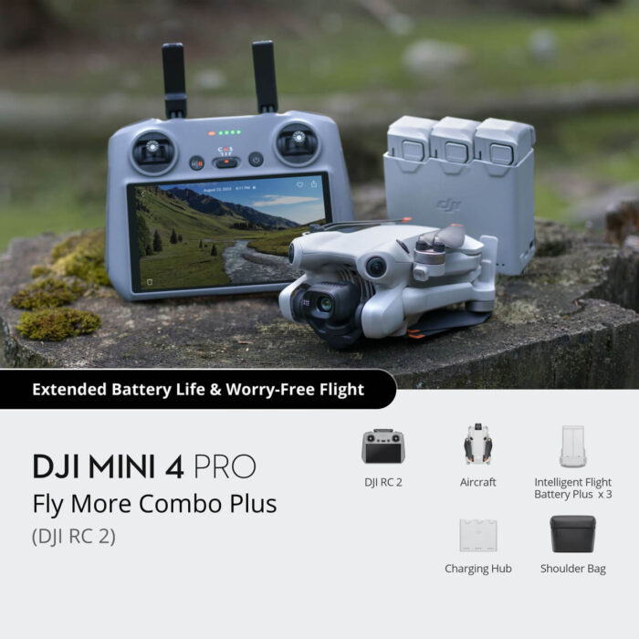 DJI Mini 4 Pro Fly More Combo Plus (DJI RC 2) - Image 6